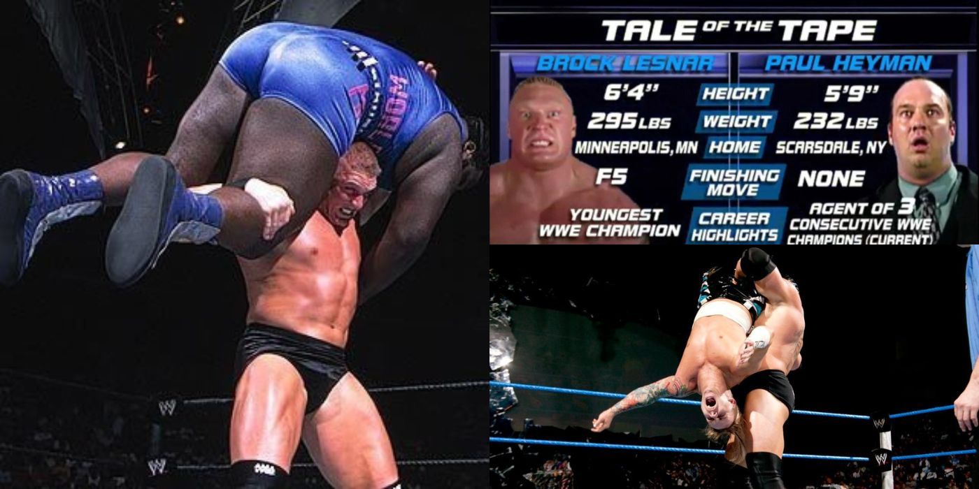 Brock Lesnar SmackDown Matches You Forgot