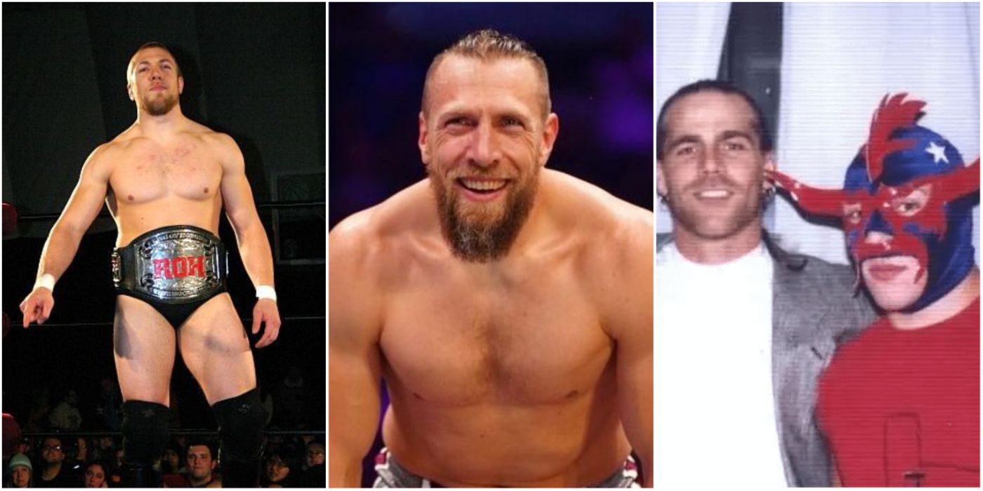 bryan danielson's picture collage