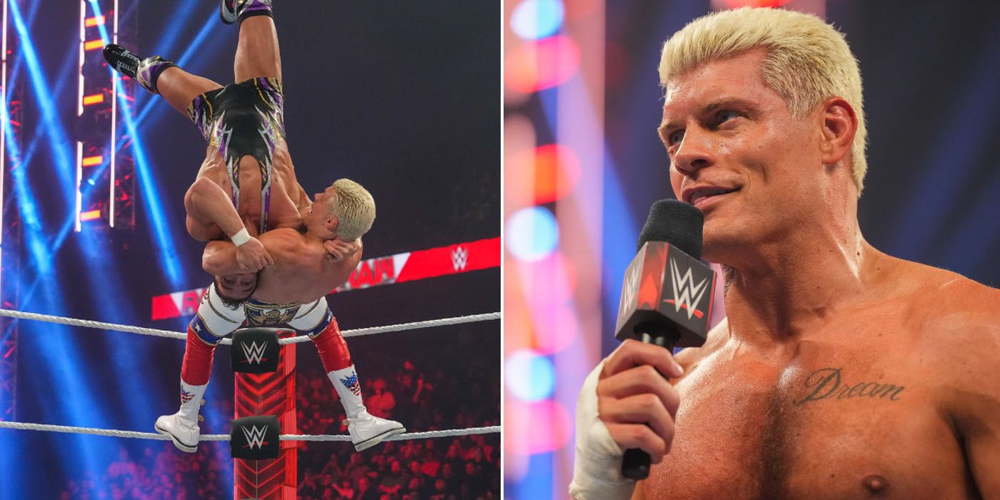 Chad Gable Cody Rhodes WWE Raw