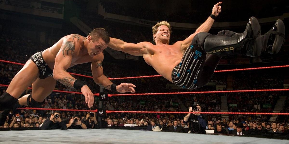 Chris Jericho v Randy Orton Armageddon 2007 Cropped