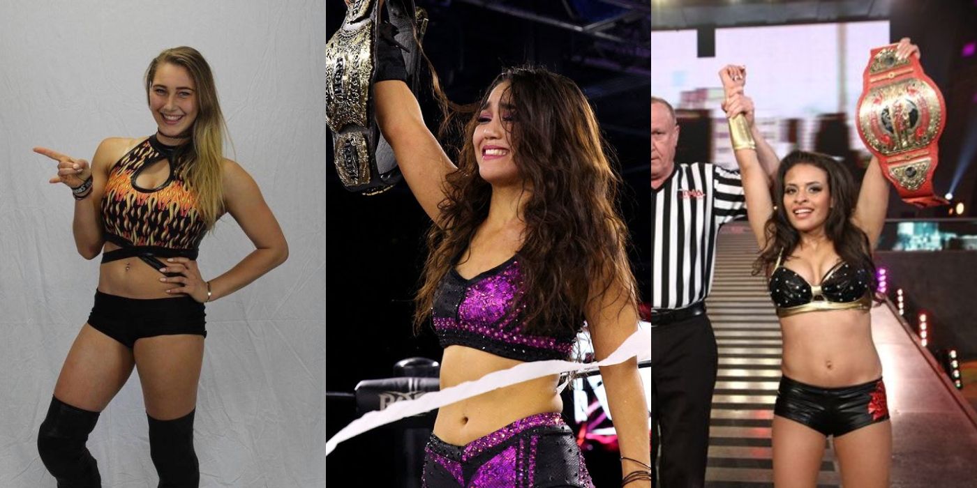 10 Female Wrestlers You Forgot Worked For Other Promotions Before WWE