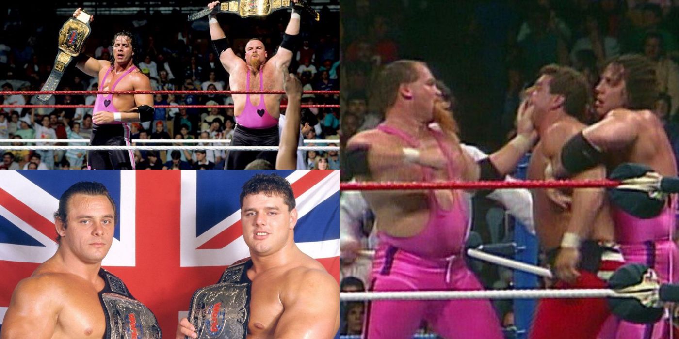 The Hart Foundation vs. British Bulldogs rivalry