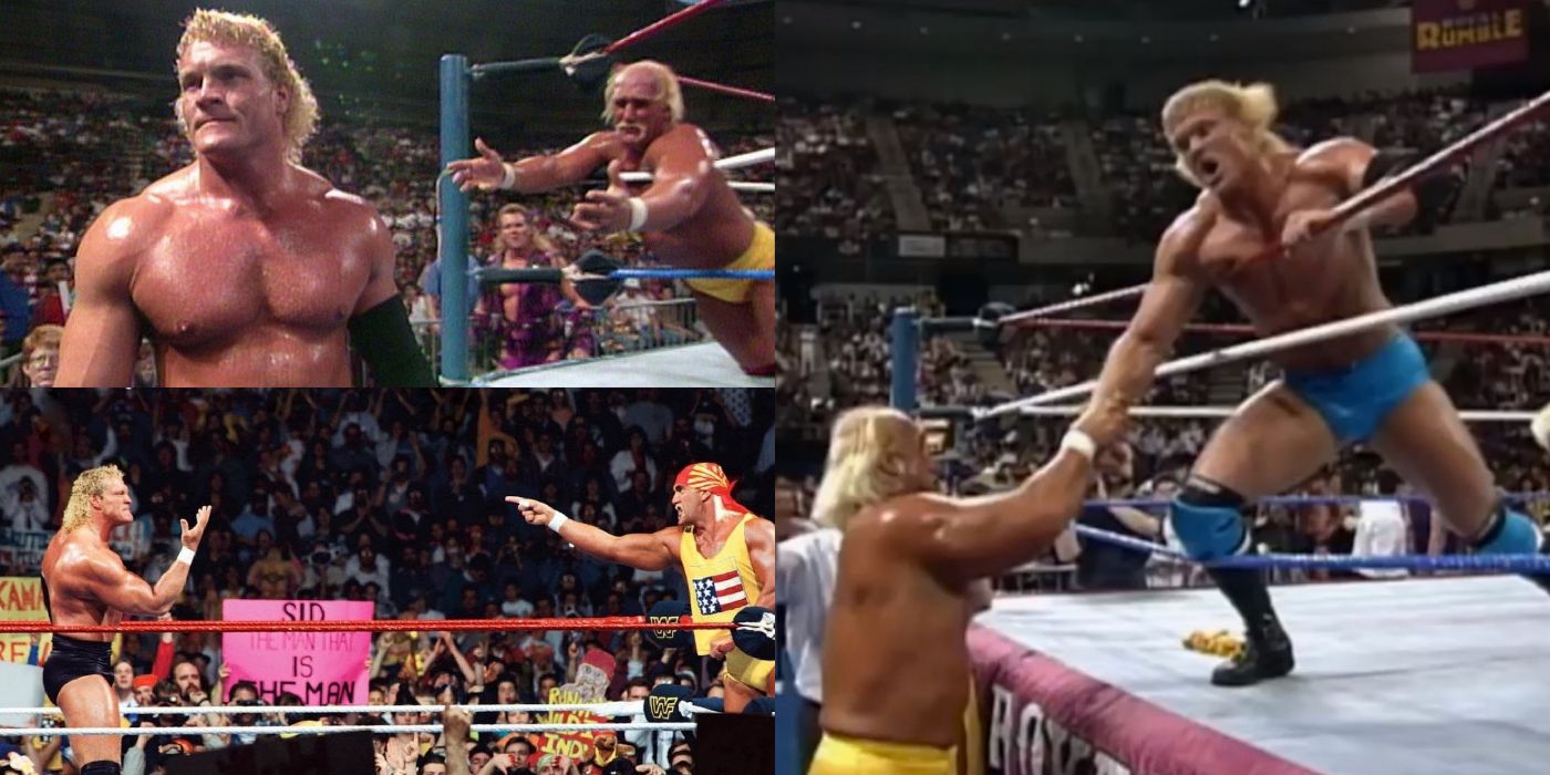 Hulk Hogan vs. Sid Justice rivalry at WrestleMania 8