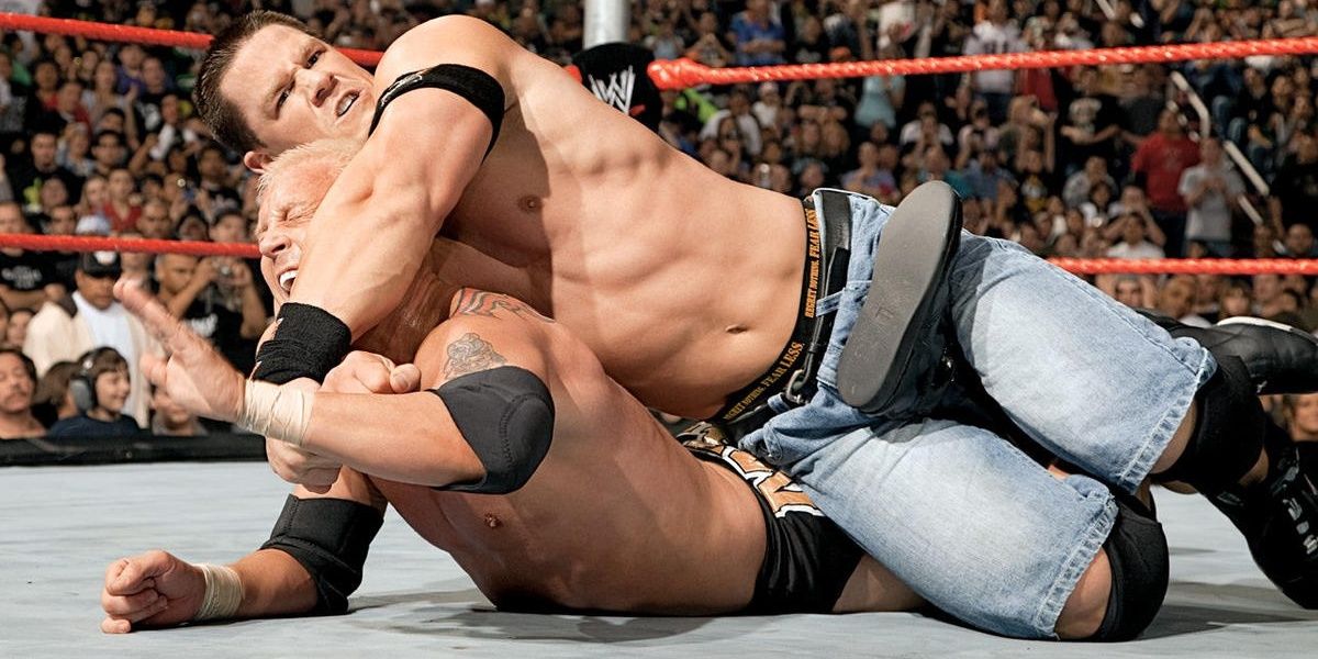 John Cena & Triple H v Randy Orton & Mr. Kennedy Raw February 25, 2008 Cropped