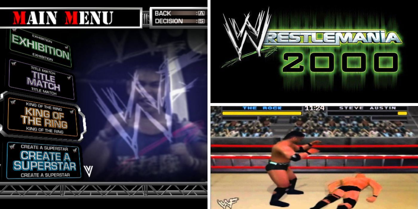 Old WWE games