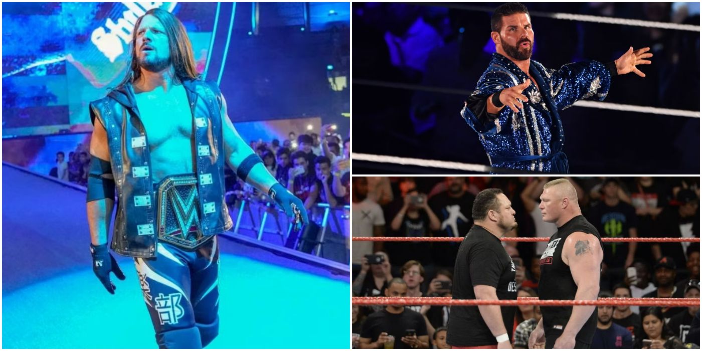 Pictures of AJ Styles, Bobby Roode, and Samoa Joe