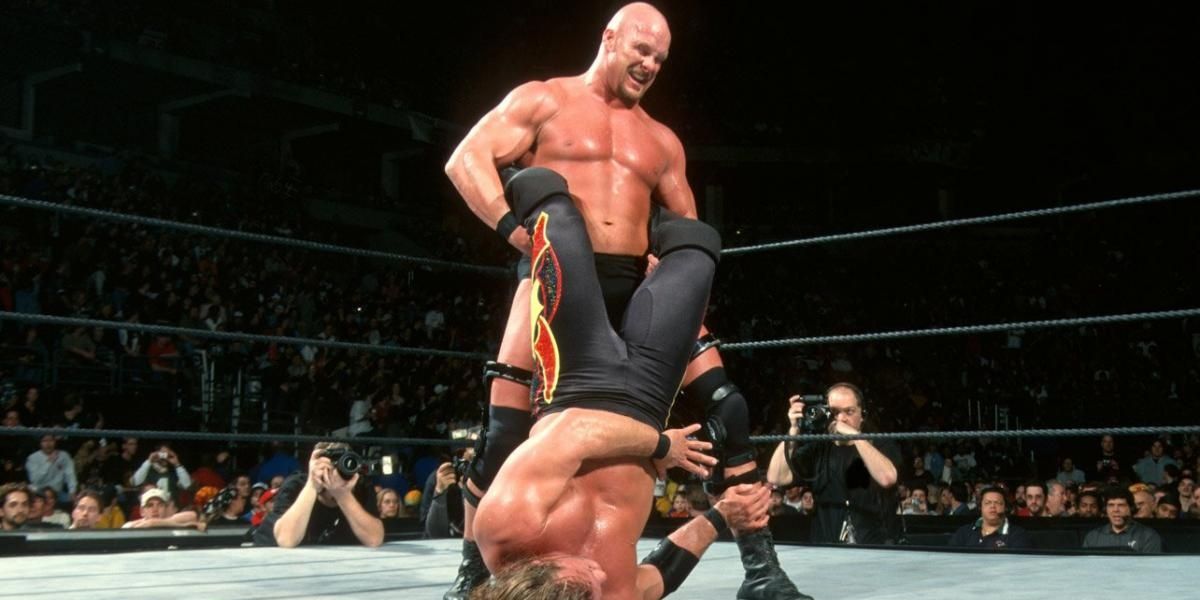 Stone Cold v Chris Jericho No Way Out 2002 Cropped