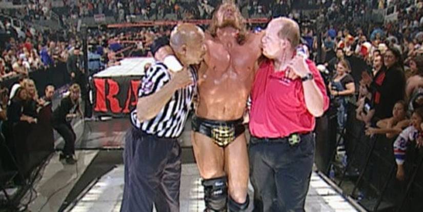 Triple H Quad Injury WWE RAW