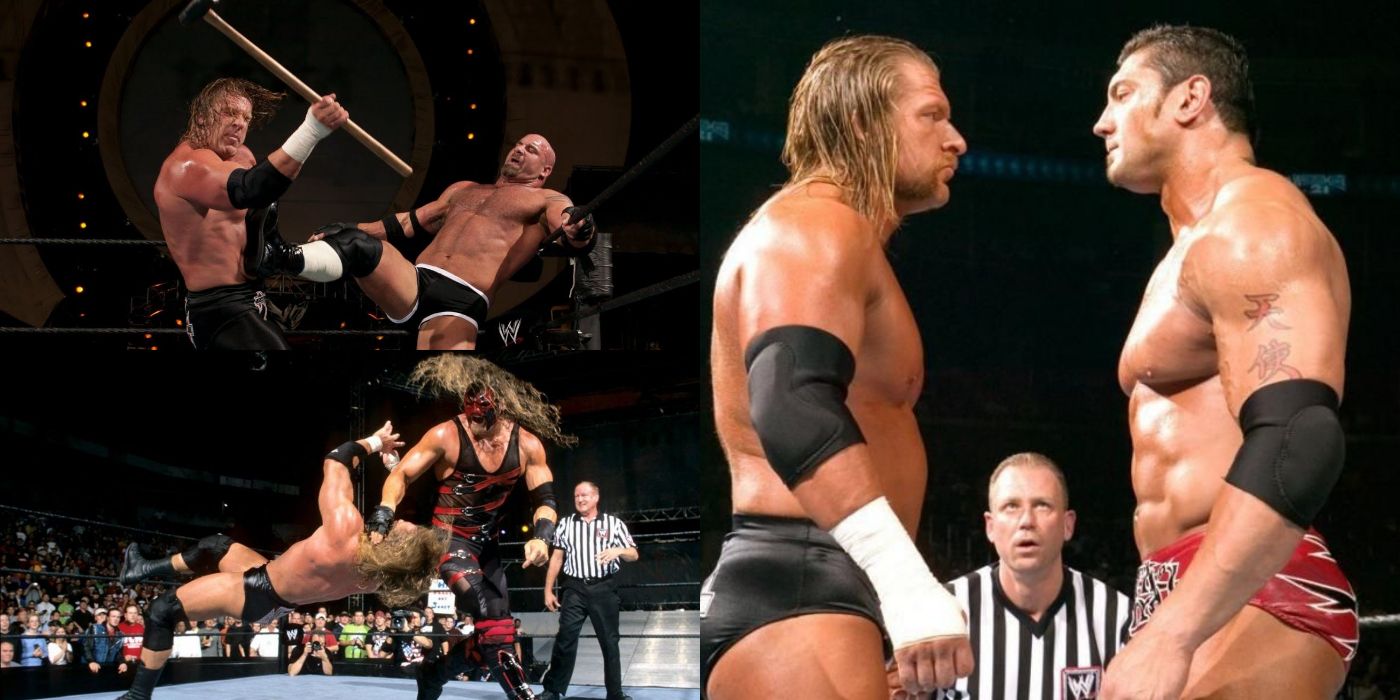 Triple H Ruthless Aggression feuds