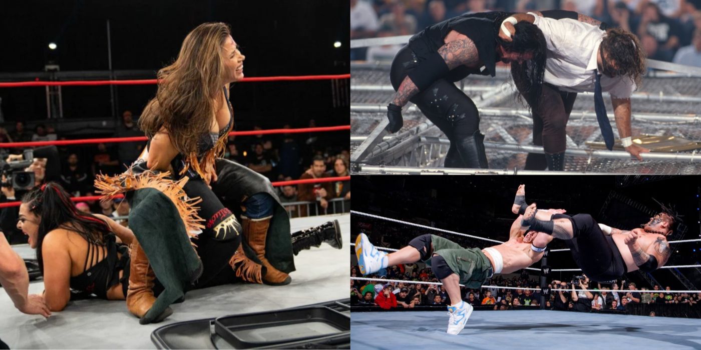 10 Wrestling Legends What's The Most Extreme Match They Competed In?