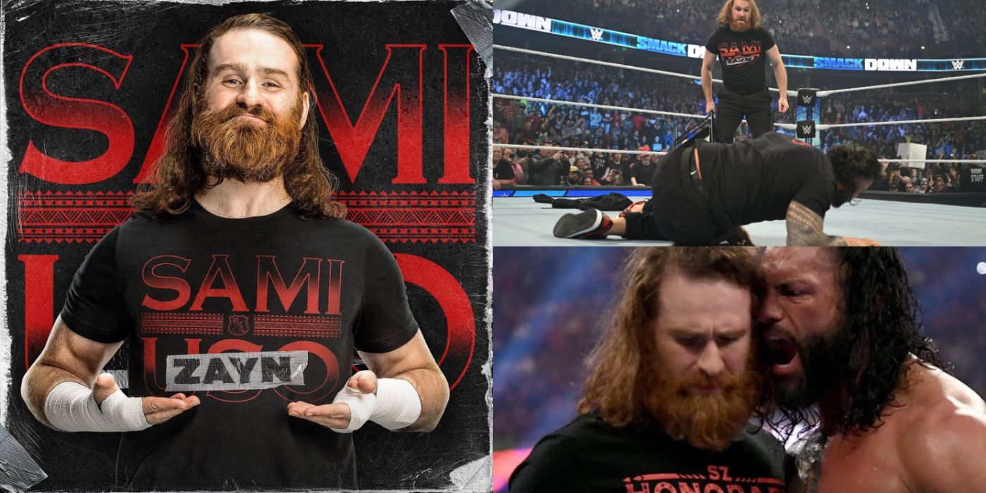 WWE Nailed Sami Zayn's Betrayal Of The Bloodline Perfectly At The Royal Rumble