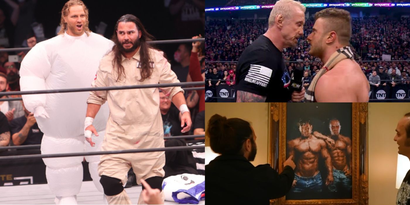 10 Weird Moments In Great AEW Storylines You Forgot About