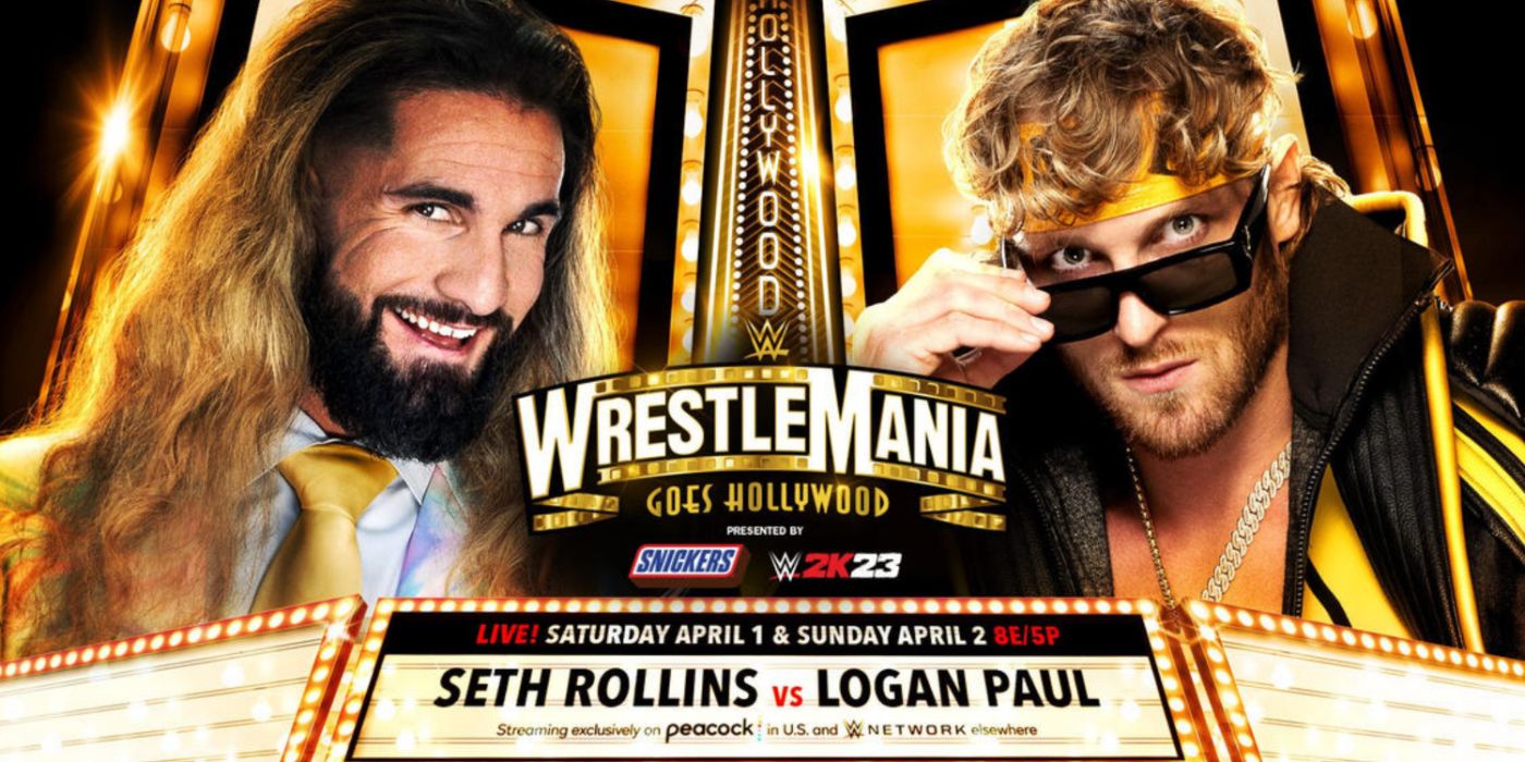 seth rollins vs logan paul at wrestlemania
