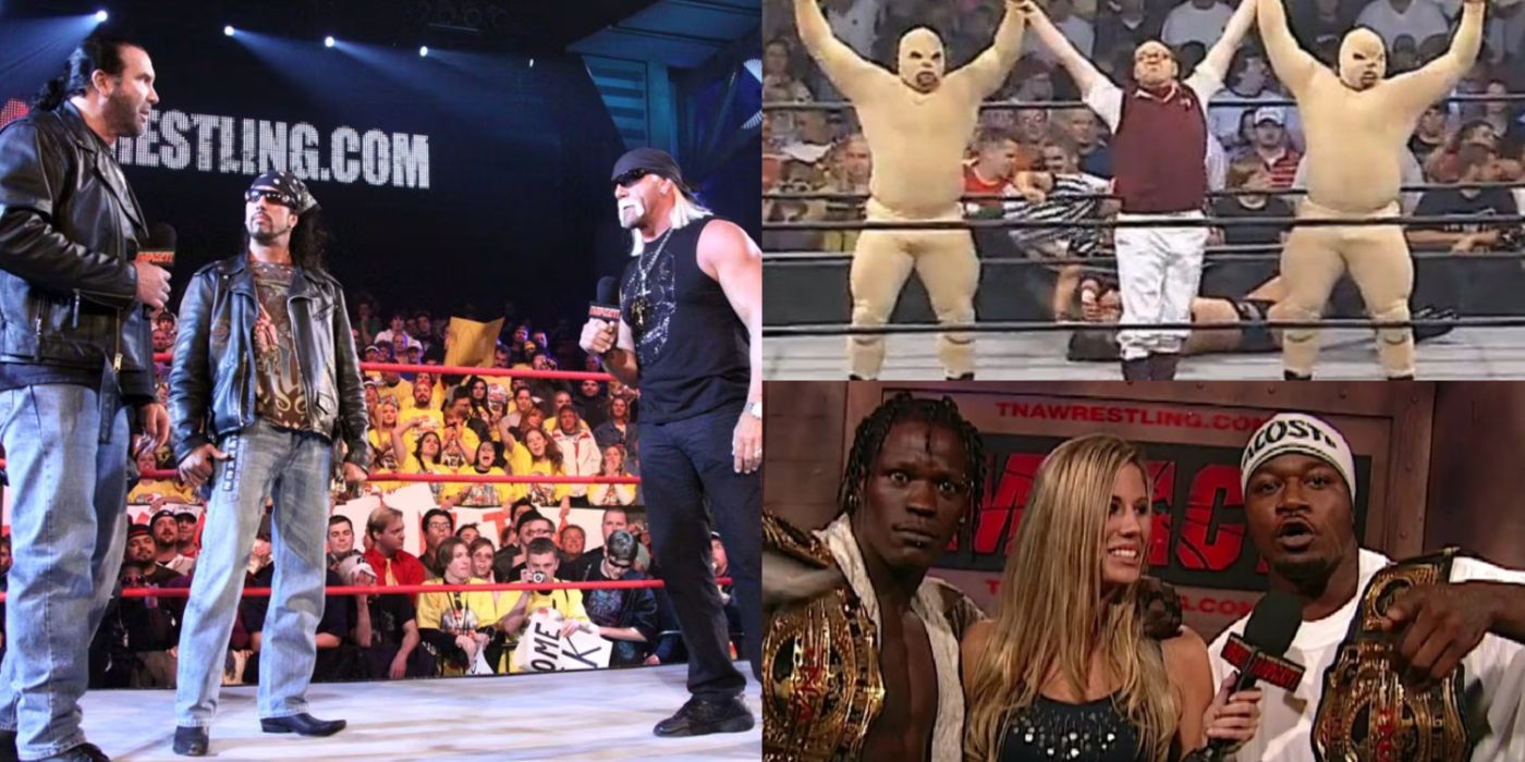 10 Bad TNA Impact Wrestling Tag Teams (Who Had One Redeeming Quality)