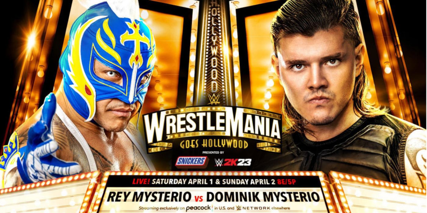 rey vs dominik mysterio at wrestlemania