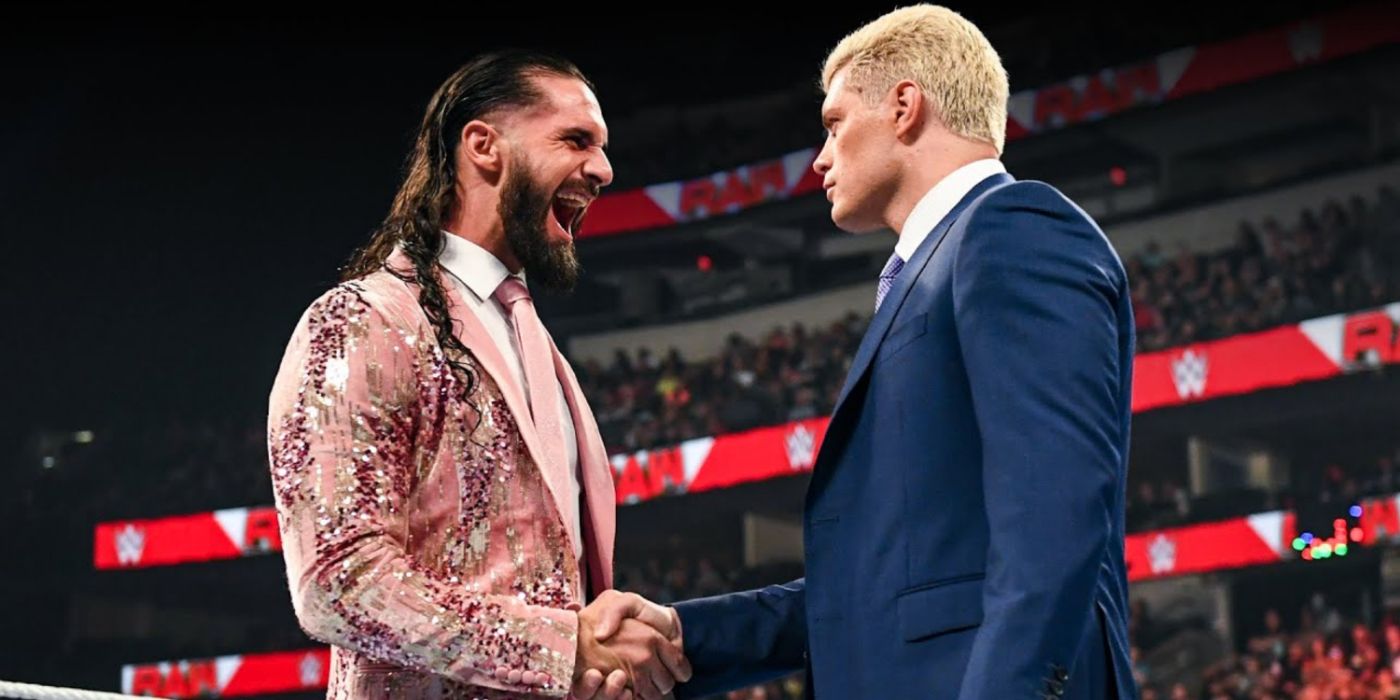 seth rollins and cody rhodes shaking hands