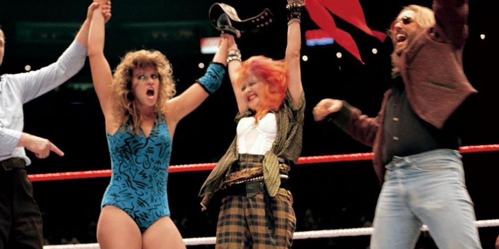 Cyndi Lauper and Wendi Richter