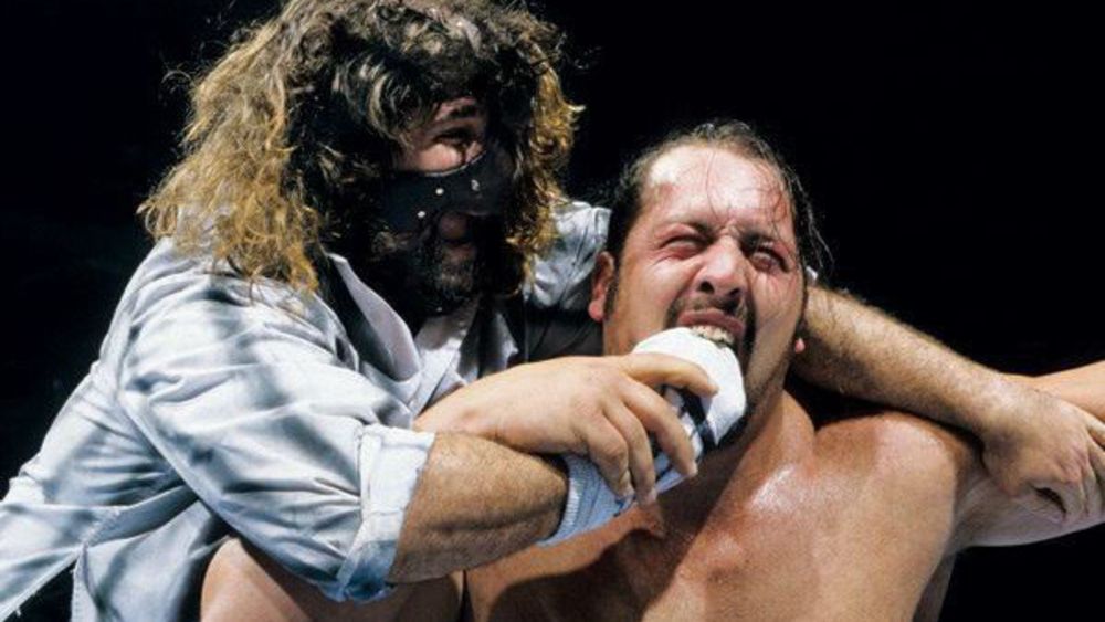 Mankind v Big Show WrestleMania 15