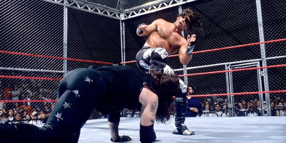 Shawn Michaels v Undertaker Badd Blood Cropped