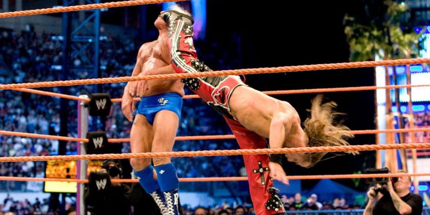 Shawn Michaels Vs Ric Flair WrestleMania 24 