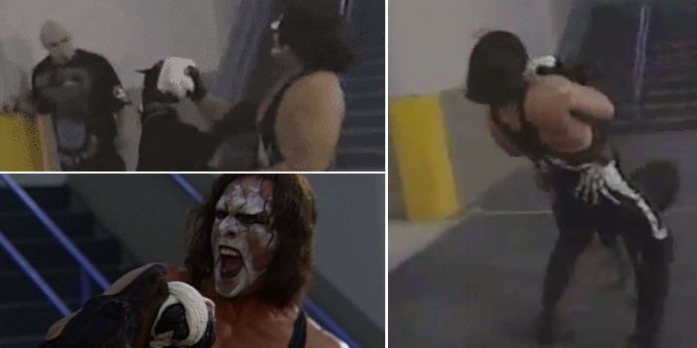 Sting Getting Attacked By Dogs Is One Of The Most Embarassing WCW