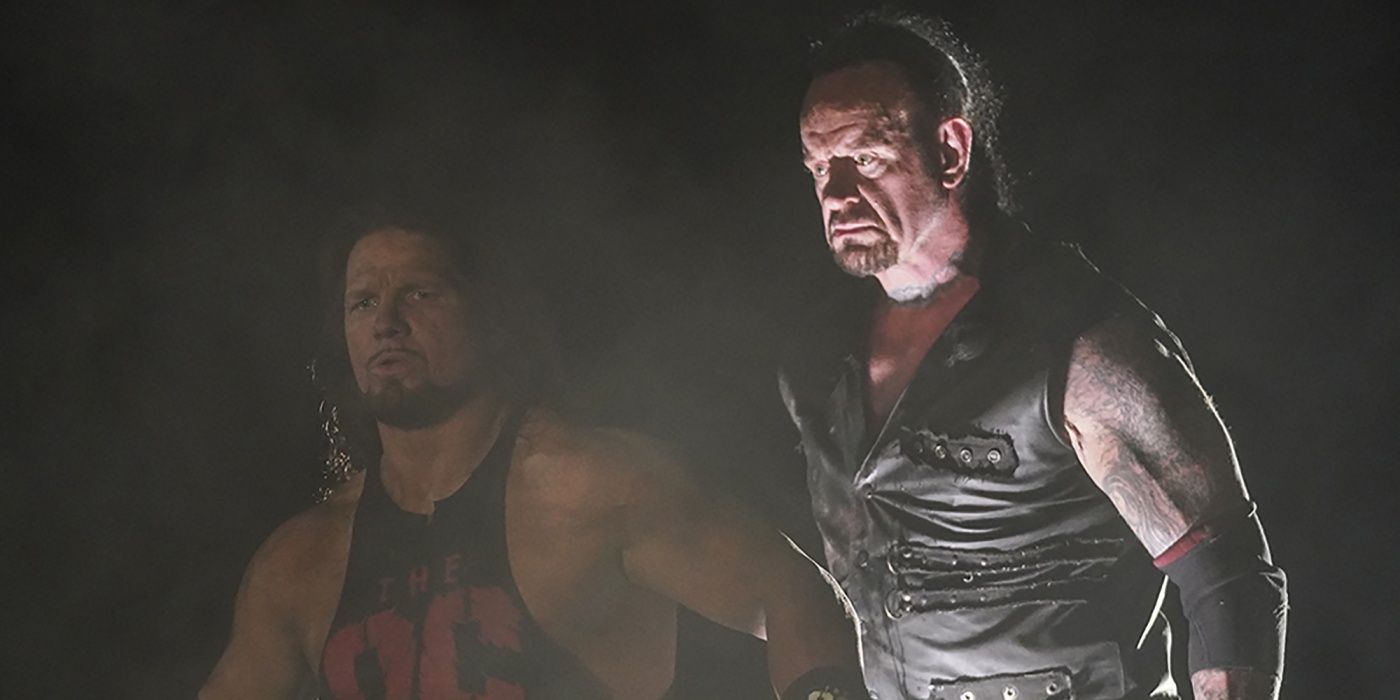 The Undertaker Vs AJ Styles Boneyard Match Cropped