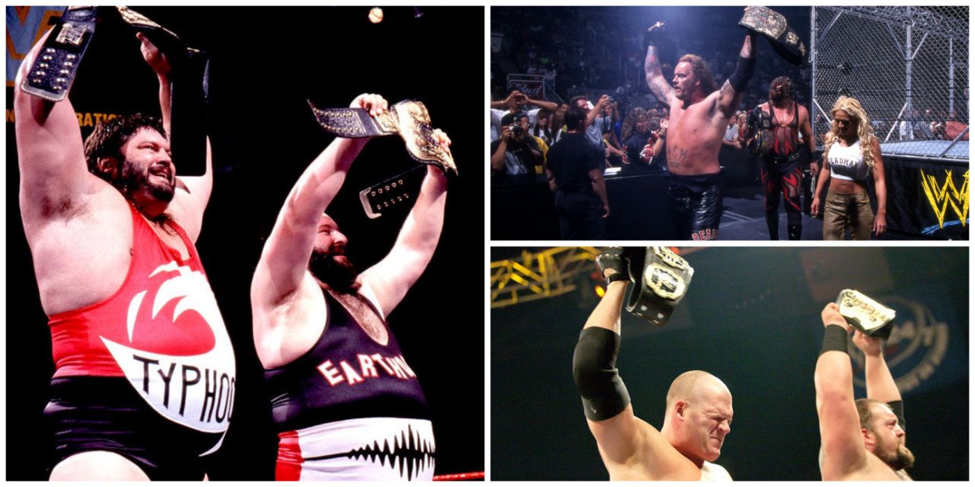 Top 10 Heaviest Tag Teams To Win The WWE Tag Team Titles Featured Image