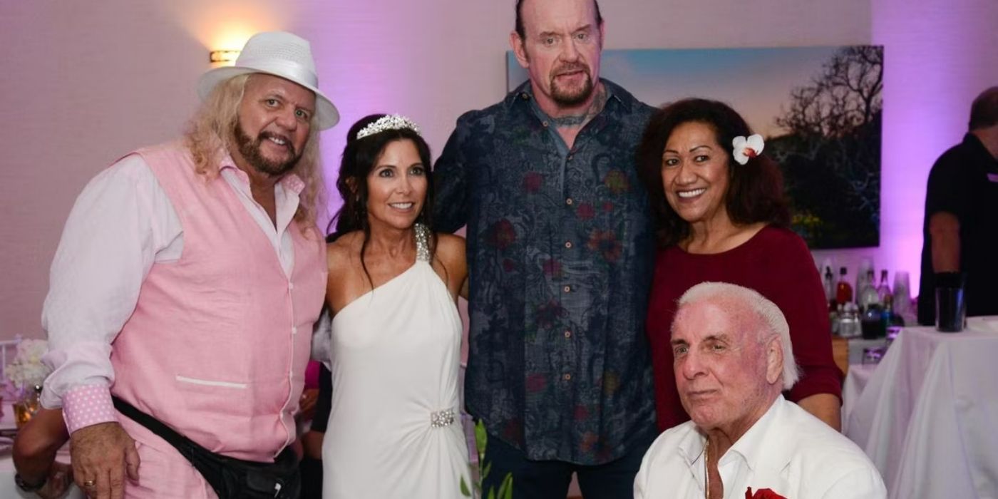 Undertaker at Ric Flair wedding