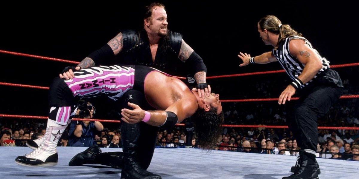 Undertaker v Bret SummerSlam 1997 Cropped