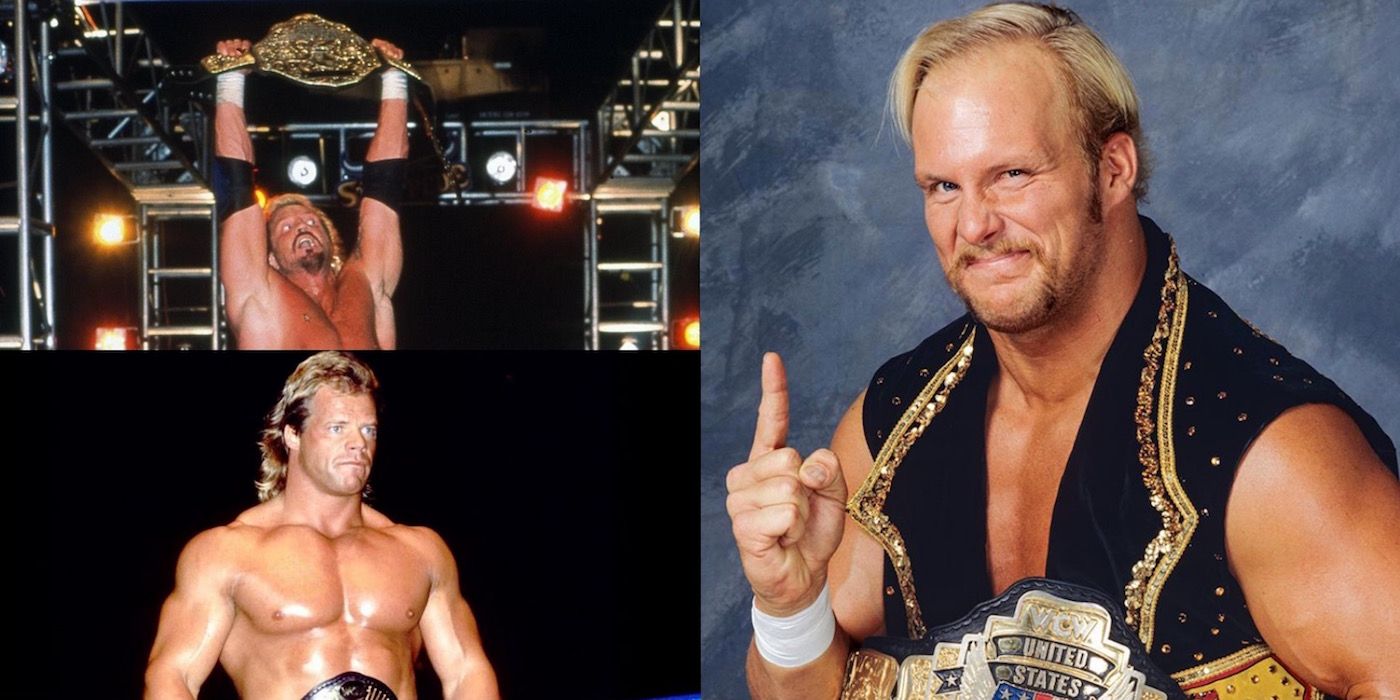 WCW Wrestlers: Diamond Dallas Page, Lex Luger, and Steve Austin