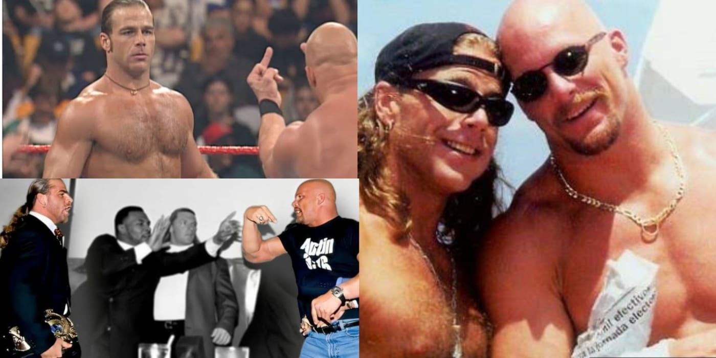 Steve Austin & Shawn Michaels' RealLife Animosity & Friendship, Explained