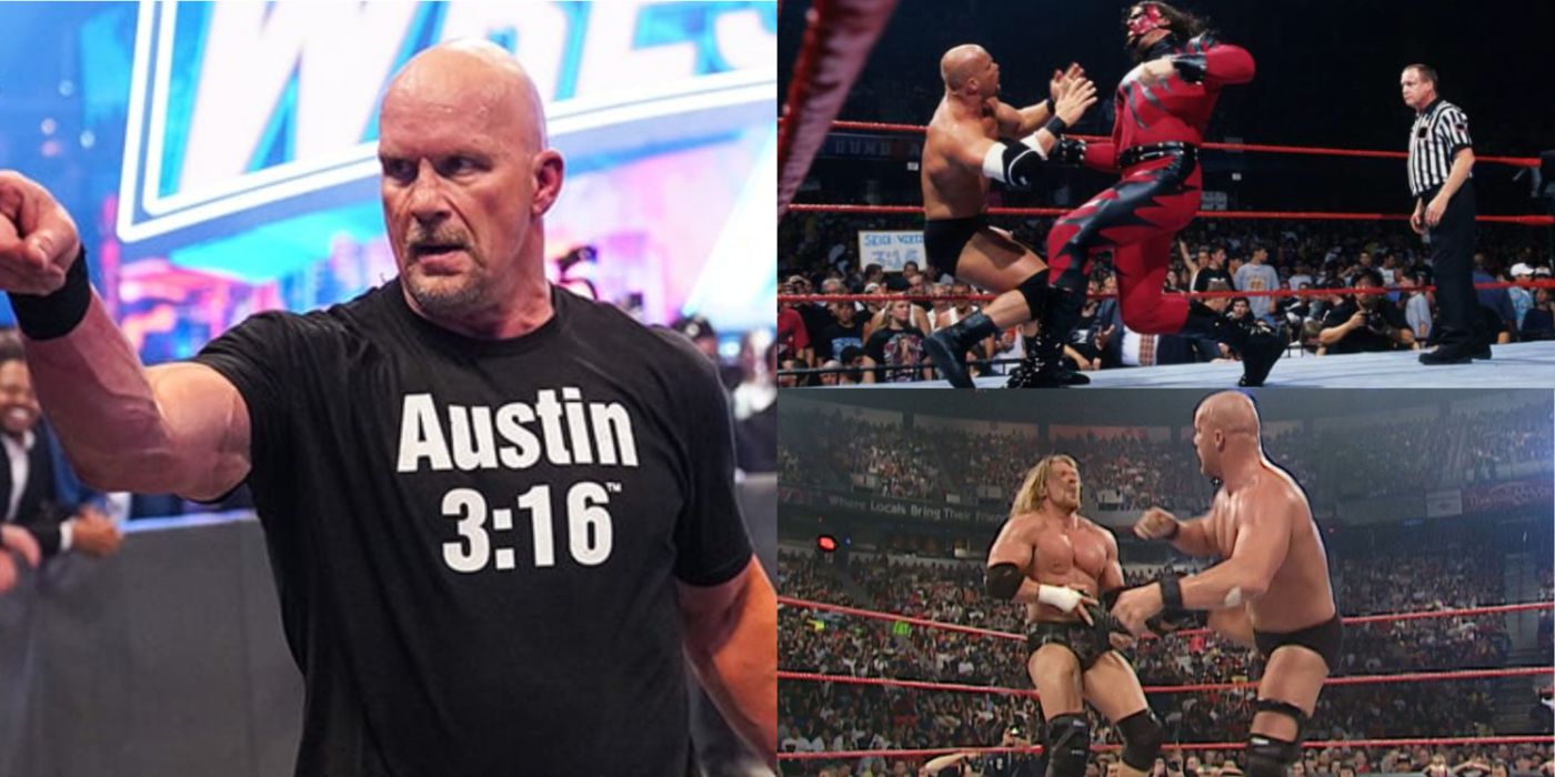 Who Steve Austin faced the most