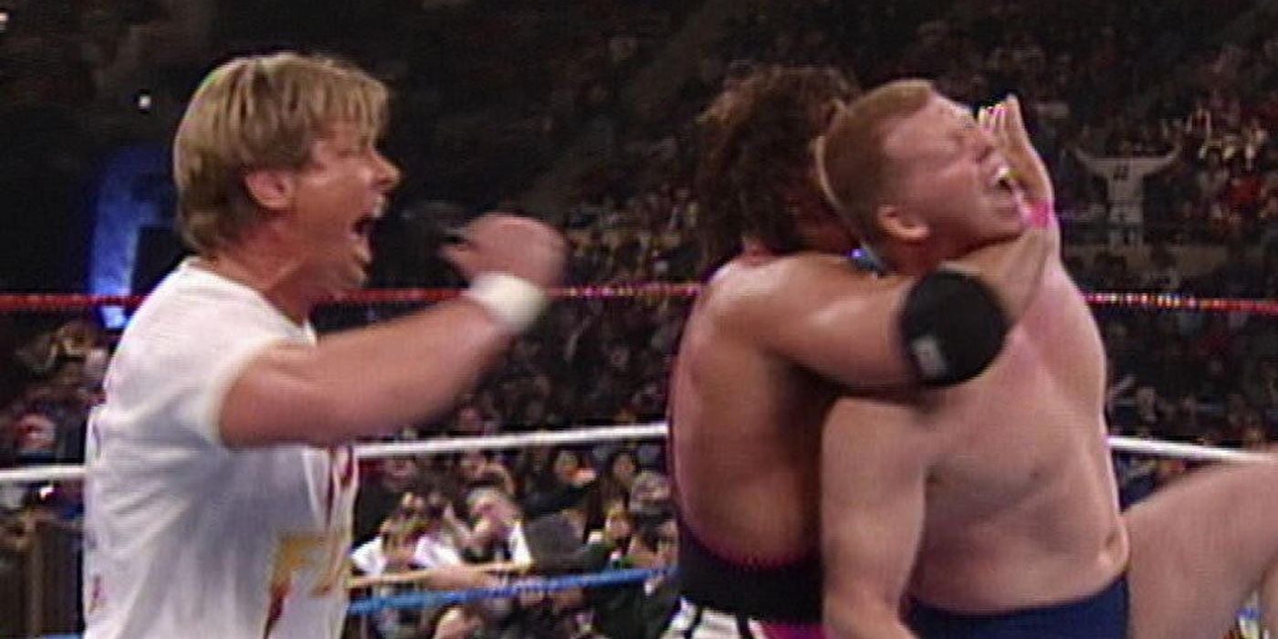 WrestleMania 11 - Bret Hart Vs. Bob Backlund Cropped