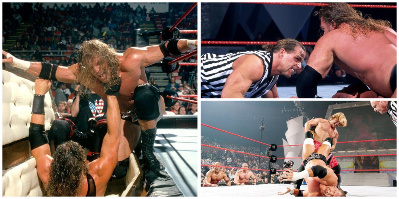 shawn michaels sweet chin music triple h