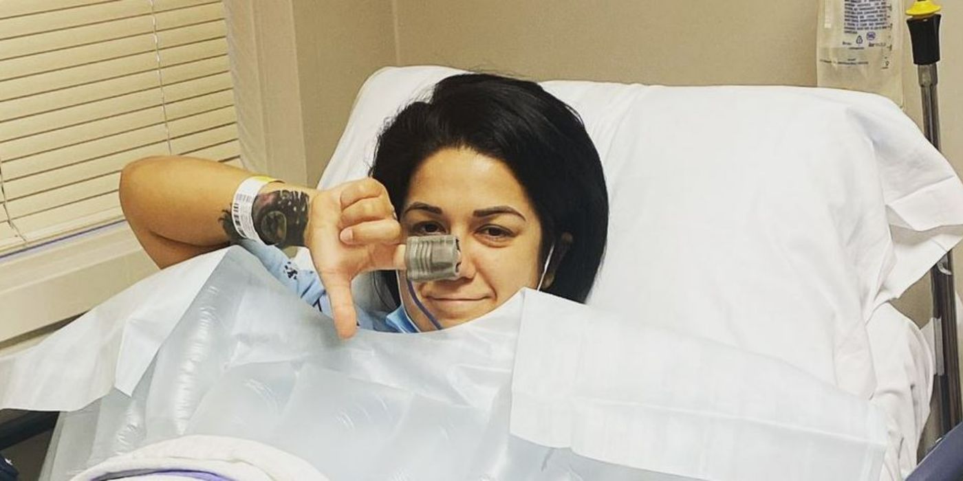 10 Gruesome Injuries That Kept Wrestlers Out For Over A Full Year   Bayley In The Hospital 