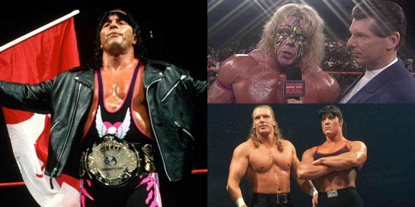 Bret Hart, Ultimate Warrior, Triple H