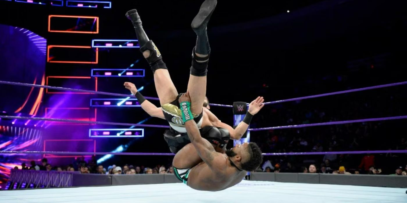 Cedric Alexander performs the lumbar check