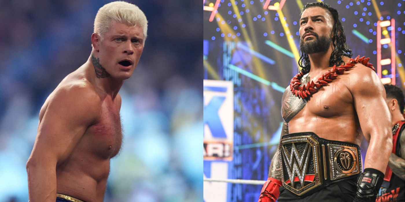Cody Rhodes Roman Reigns WWE Draft