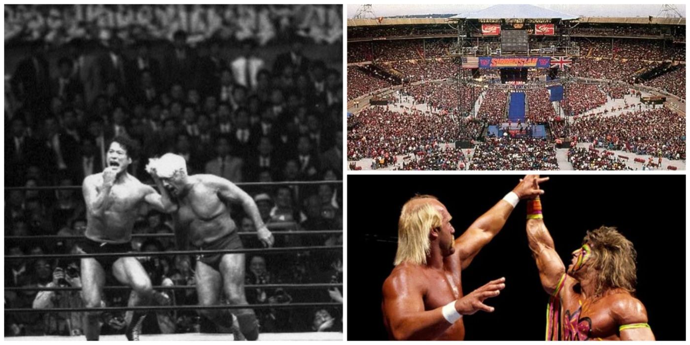 10 Biggest Wrestling Attendances Outside The US, Ranked