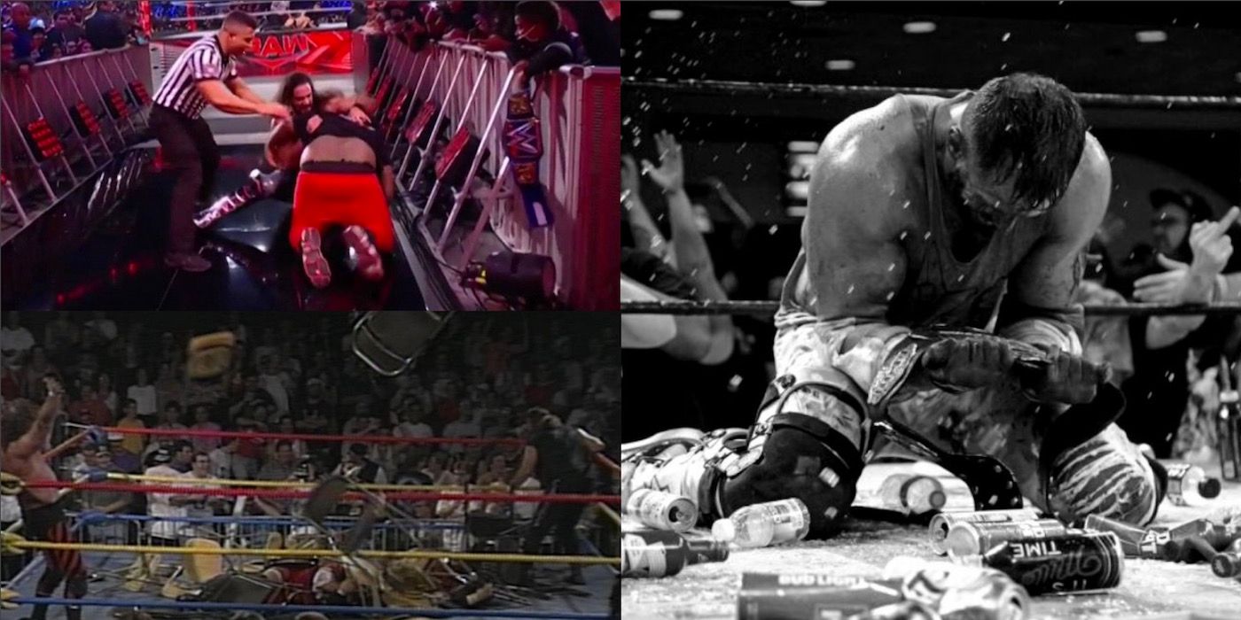 Controversial wrestling moments involving fans