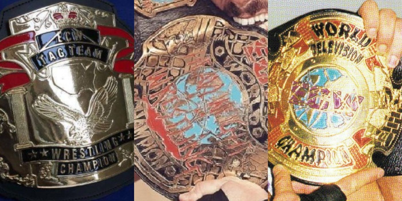 Every ECW Belt Design Ever, Ranked Worst To Best