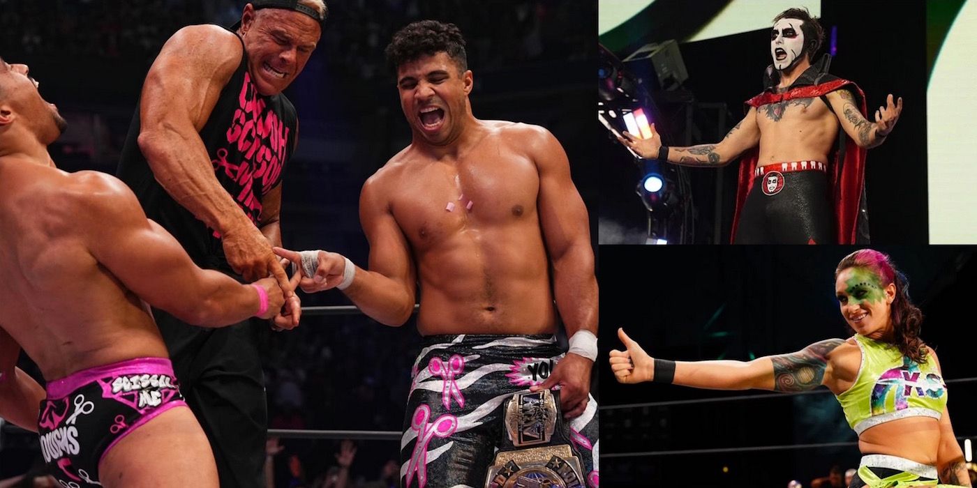 Funny AEW gimmicks: The Acclaimed, Danhausen, and Kris Statlander