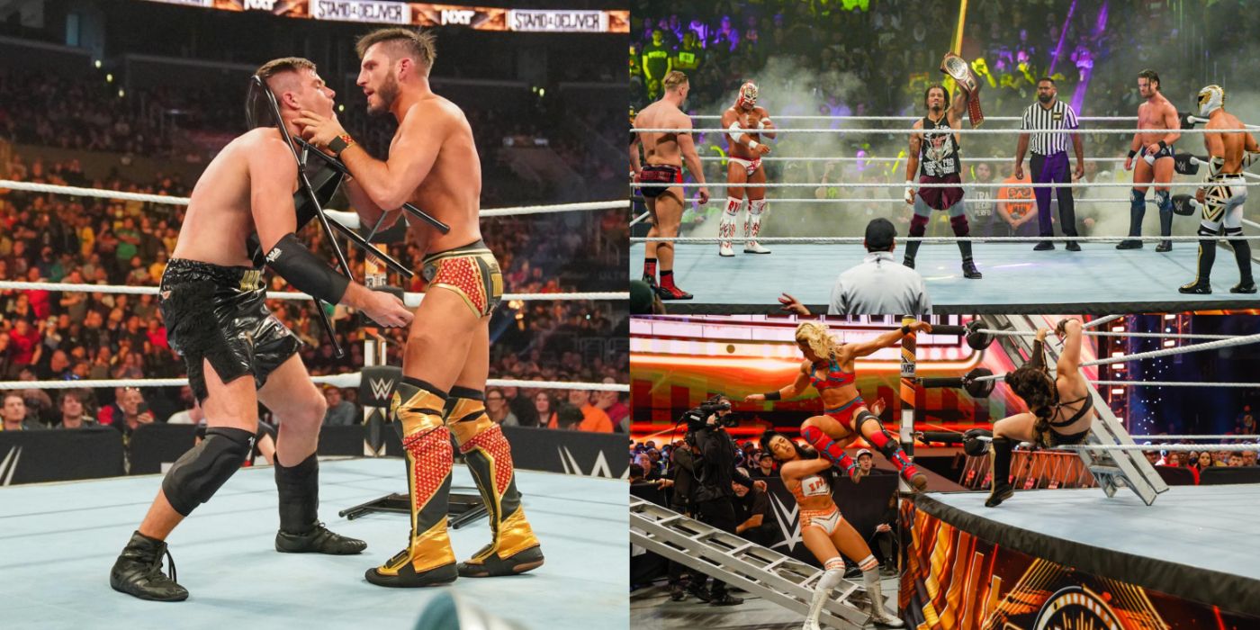 NXT Stand & Deliver 2023 matches feature image