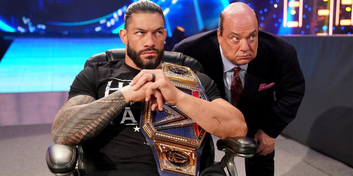 Paul Heyman and Roman Reigns