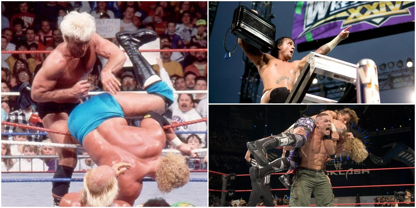 Pictures explaining luckiest WWE moments