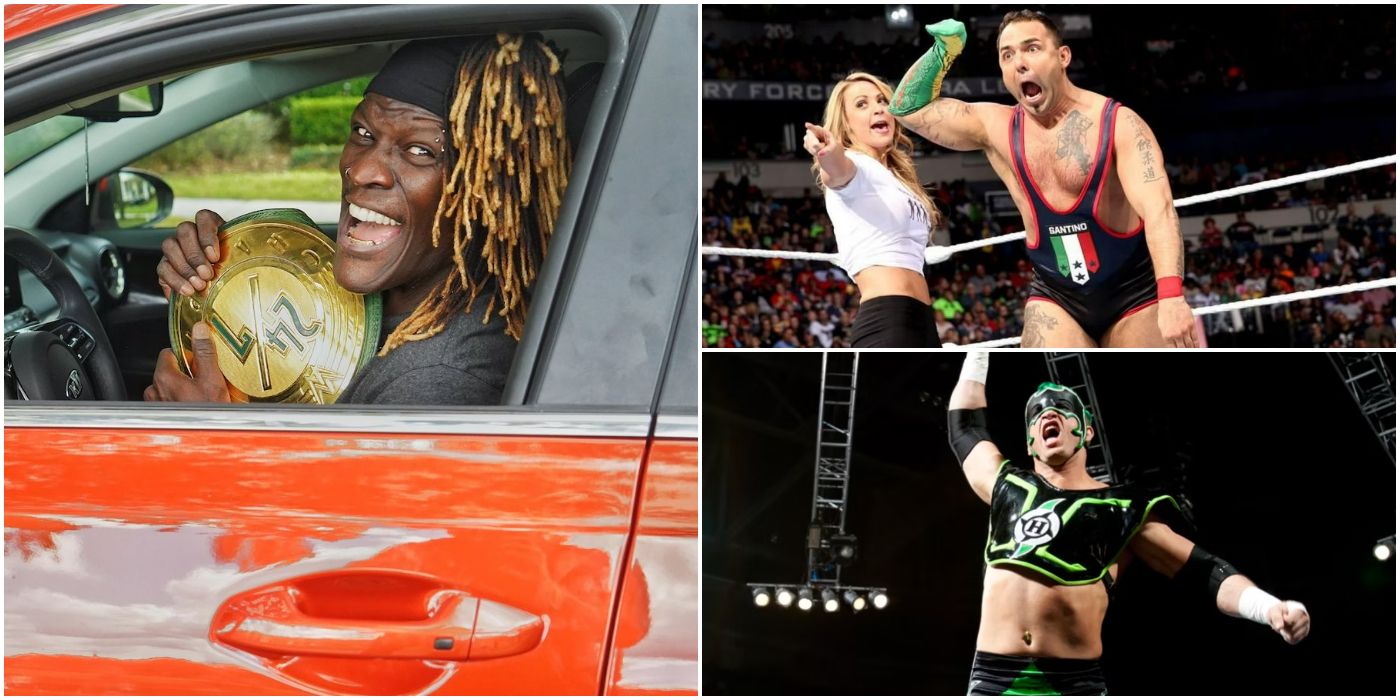 Pictures of R-Truth, Santino Marella, and The Hurricane