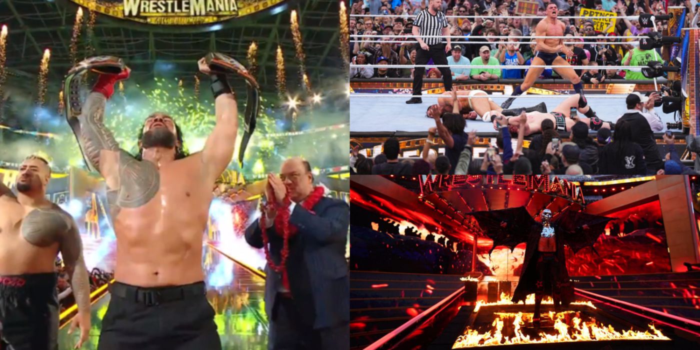 Roman Reigns Gunther Edge WrestleMania 39