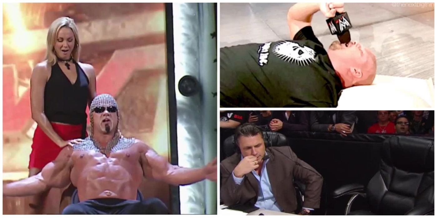 10 Matches Where The Focus Was On Something Going On At Ringside