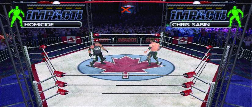 PSP - TNA iMPACT Cross the Line - Jeux vidéo