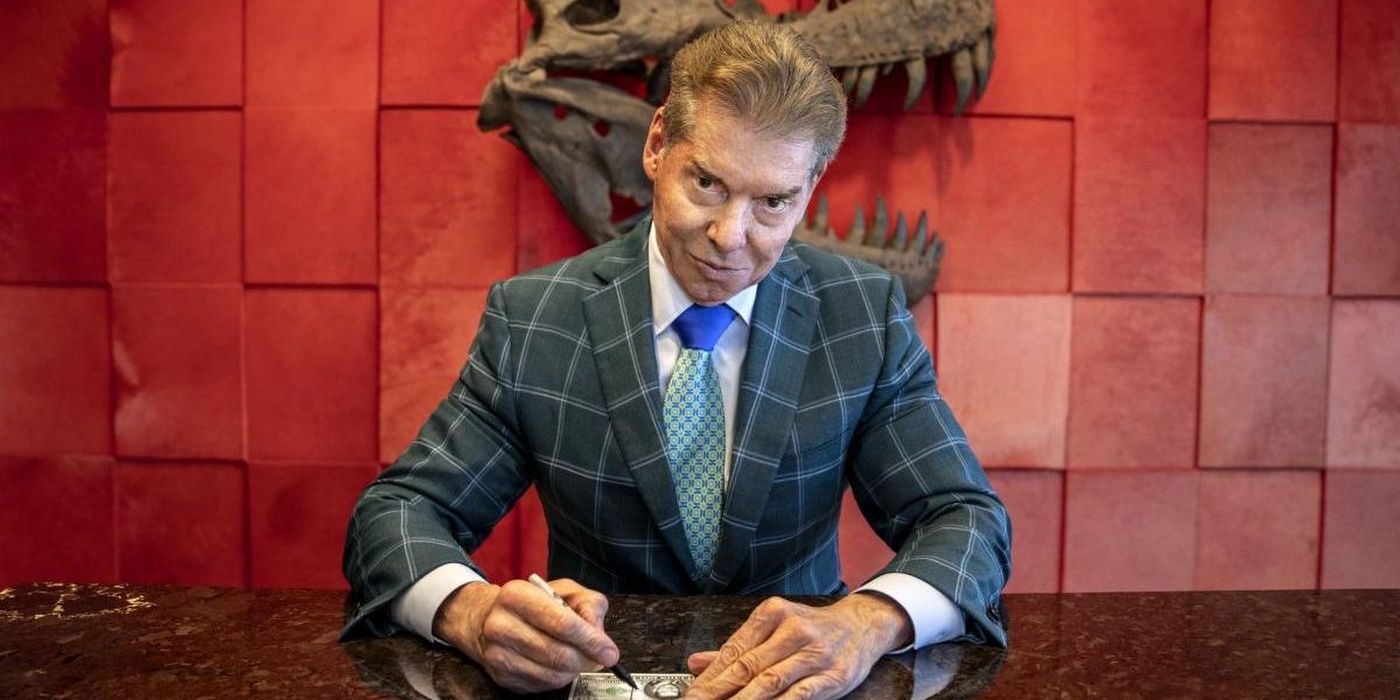 Vince McMahon Tyranasaur Office
